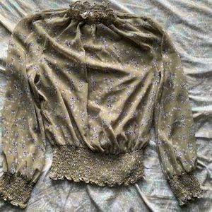 Floral loose fit top